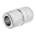 Usa Industrials Pipe Fitting w Sealant 316SS Instrumentation Close Nipple 1/2" MNPT ZUSA-PF-4759